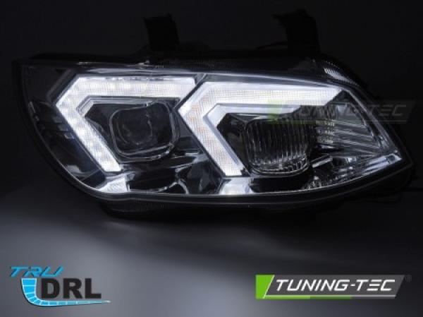Upgrade Design Xenon LED Tagfahrlicht Scheinwerferset für BMW 3er Coupe/Cabrio E92/E93 LCI 10-13 chrom