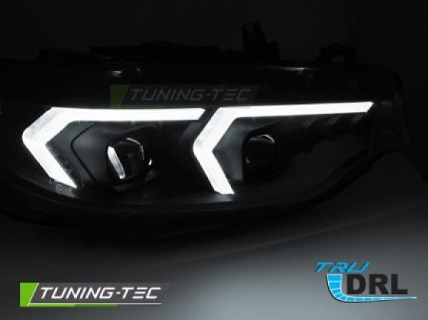 VOLL LED Upgrade Design Tagfahrlicht Scheinwerfer Set für BMW 4er F32/F33 Coupe/Cabrio  13-17 schwarz