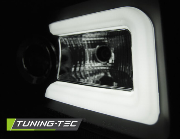 LED Tagfahrlicht Design Scheinwerfer für Chrysler 300C 05-10 chrom LTI