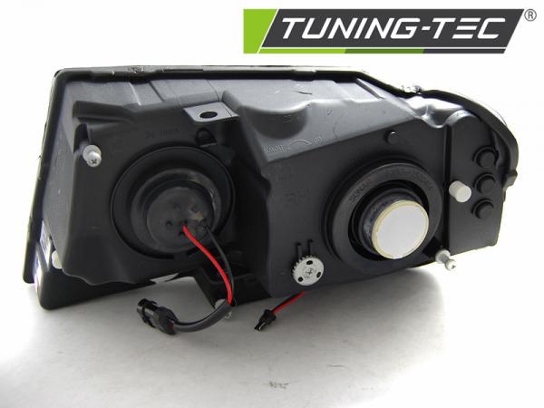 LED Tagfahrlicht Design Scheinwerfer für Jeep Grand Cherokee 99-05 schwarz LTI