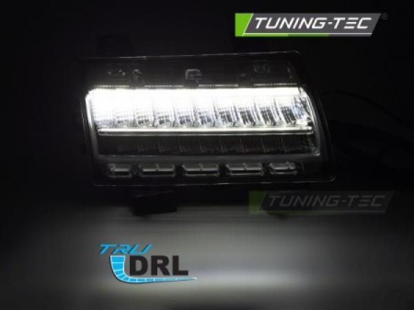 Upgrade LED Frontblinker / Tagfahrlicht Kombination für Chrysler Jeep Wrangler JL 18-23 schwarz/rauch