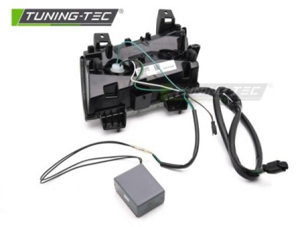 Upgrade LED Frontblinker / Tagfahrlicht Kombination für Chrysler Jeep Wrangler JL 18-23 schwarz/rauch