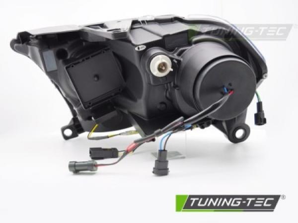 LED Tagfahrlicht Design Scheinwerfer Set für Dodge Durango 10-13 schwarz mit dyn. Blinker
