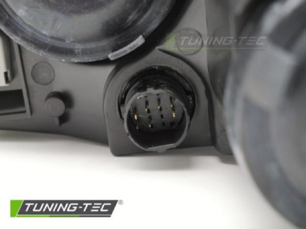 Upgrade Design Scheinwerfer Set für Fiat Punto 2 Facelift 03-07 schwarz