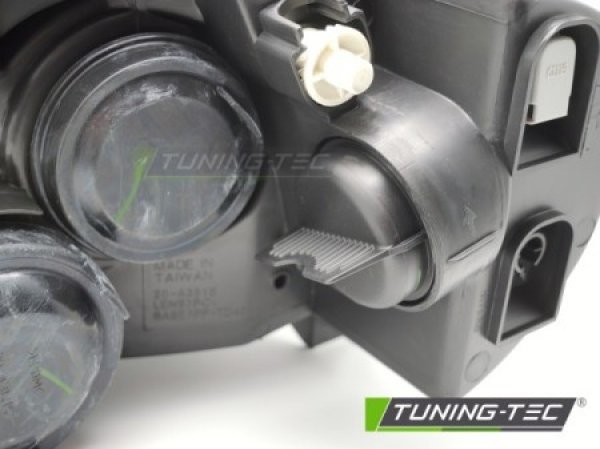 Upgrade Design Scheinwerfer Set für Fiat Punto 2 Facelift 03-07 schwarz