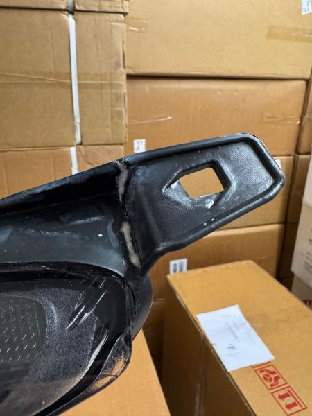 B-Ware - LED Tagfahrlicht Design Scheinwerfer für Ford Fiesta MK7 08-12 Vorfacelift schwarz