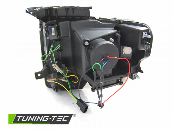 LED Tagfahrlicht Design Scheinwerfer für Ford F150 MK12 08-14 chrom mit LED Blinker