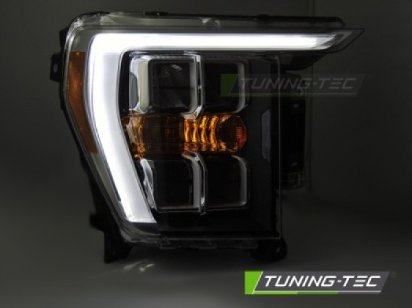 Upgrade Design LED Tagfahrlicht Scheinwerfer Set für Ford F150 MK14 20-23 schwarz