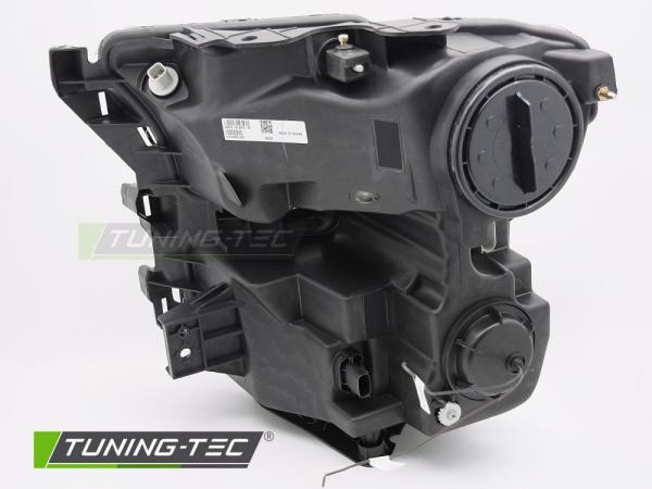 LED Tagfahrlicht Design Scheinwerfer Set für Ford F150 MK13 14-17 schwarz mit LED Blinker