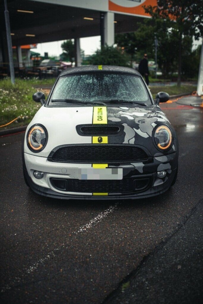 Xenon LED Tagfahrlicht Design Scheinwerfer für Mini Cooper 06-14 schwarz mit LED Blinker