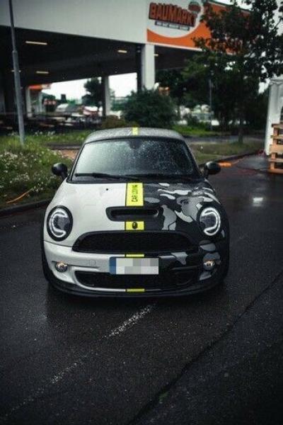 Xenon LED Tagfahrlicht Design Scheinwerfer für Mini Cooper 06-14 schwarz mit LED Blinker