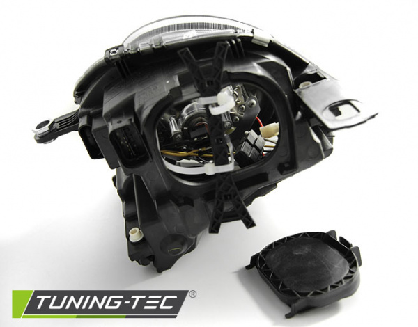 Upgrade Design Klarglas Scheinwerfer für Mini Cooper 06-14 schwarz
