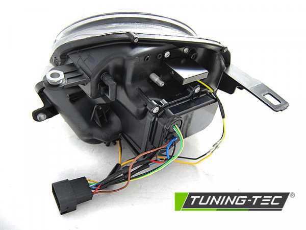 LED Tagfahrlicht Design Scheinwerfer für Mini Cooper 06-14 schwarz mit LED Blinker