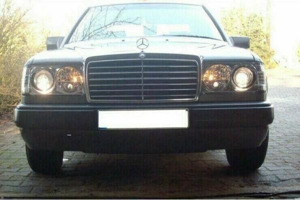 Upgrade Klarglas Scheinwerfer für Mercedes Benz E-Klasse W124 85-93 chrom