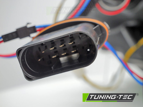 Upgrade LED Tagfahrlicht Scheinwerfer für Mercedes Benz C-Klasse W205 14-18 schwarz mit dyn. Blinker