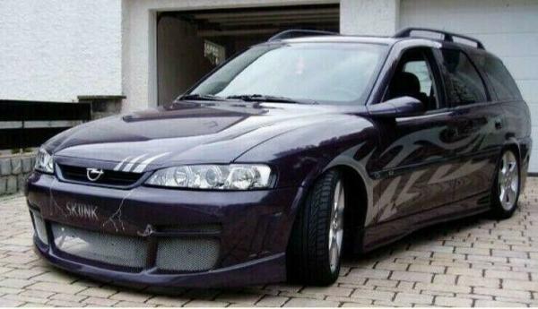 LED Angel Eyes Scheinwerfer für Opel Vectra B Facelift 99-02 chrom