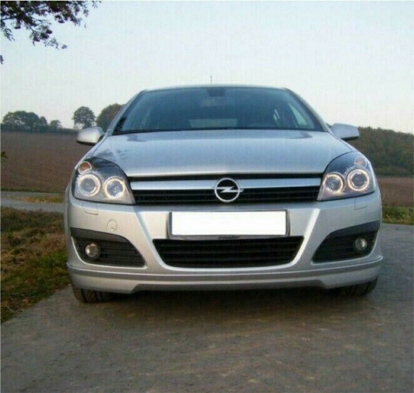 Angel Eyes Scheinwerfer für Opel Astra H 04-09 schwarz