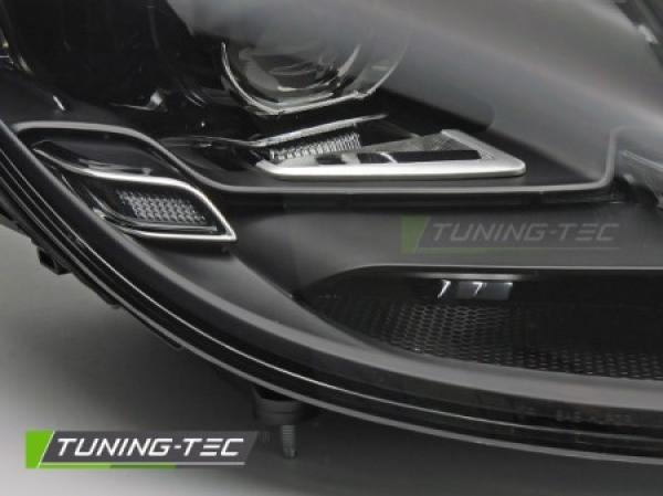 Upgrade Design VOLL LED Tagfahrlicht Scheinwerfer Set für Porsche Boxster / Cayman 718 16+ schwarz
