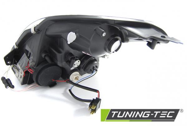 CCFL Angel Eyes Scheinwerfer für Suzuki Swift 05-10 schwarz