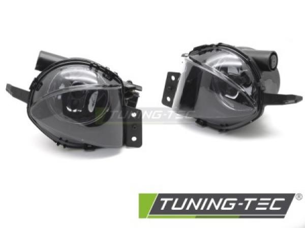 Upgrade Design Nebelscheinwerfer Set passend für BMW 3er E90/E91 05-08 Limo / Touring schwarz / klar