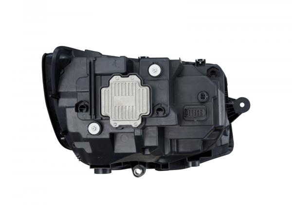 VOLL-LED Scheinwerfer passend für VW T6 15-19 schwarz mit statischen LED Blinker