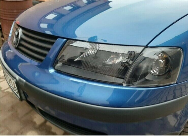 Upgrade Design Klarglas Scheinwerfer für VW Passat B5 3B 96-00 schwarz