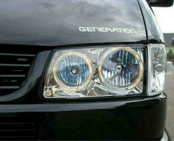 Angel Eyes Scheinwerfer für VW T4 Bus 96-03 (langer Vorderwagen) chrom