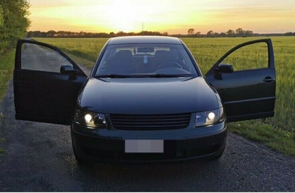 Upgrade Klarglas Xenon Design Scheinwerfer für VW Passat 3B (B5) 96-00 schwarz