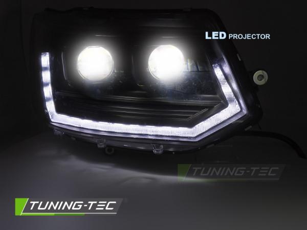VOLL LED Tagfahrlicht Scheinwerfer für VW T5 GP (Facelift) 10-15