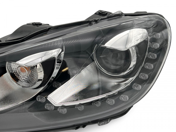 LED Tagfahrlicht -Optik Upgrade Scheinwerfer für alle Volkswagen Golf 6 Modelle.