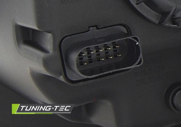 LED Tagfahrlicht Scheinwerfer für VW T6 15-19 schwarz mit LED Blinker