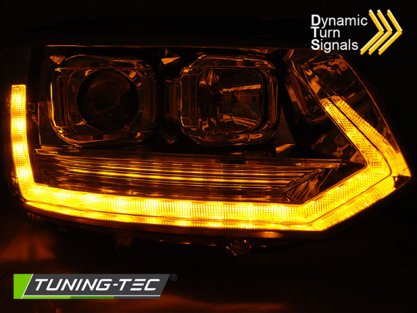 VW T5 GP - Led Tagfahrlicht dynamische Blinker im T6 Look Light