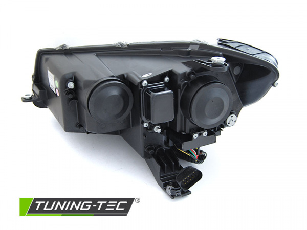 VOLL LED Tagfahrlicht Scheinwerfer Set für VW Caddy V/5 (SB) 20+ schwarz mit dyn. Blinker