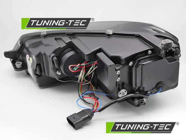 Upgrade Design Tagfahrlicht Scheinwerfer Set für VW Golf 7 (VII) 12-17 schwarz mit dynamischem LED Blinker
