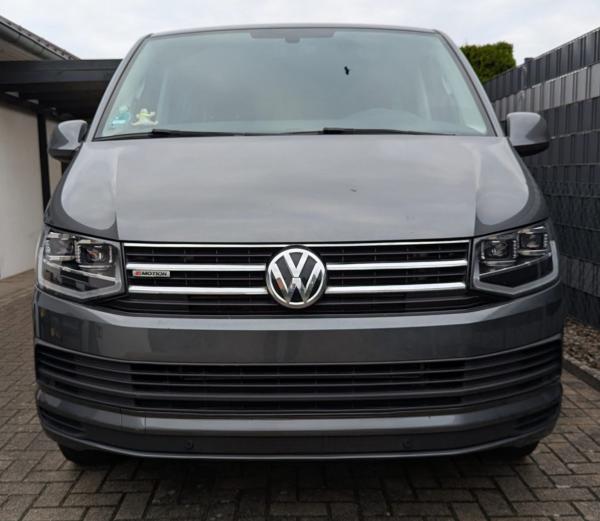 Voll LED Tagfahrlicht Scheinwerfer für VW T6 15-19 schwarz mit dynamischen LED Blinker