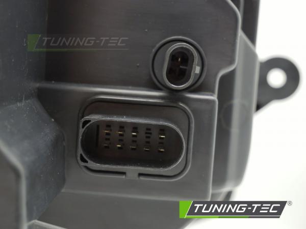 VOLL-LED Scheinwerfer für VW T6 15-19 schwarz mit statischen LED Blinker