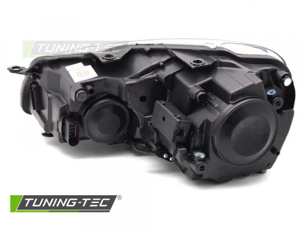 LED Tagfahrlicht Scheinwerfer für VW Golf 7 chrom-schwarz mit dynamischem LED Blinker 08-12