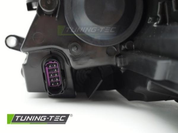 LED Upgrade Design Tagfahrlicht Scheinwerfer Set für VW Jetta 6 (VI) 11-18 schwarz