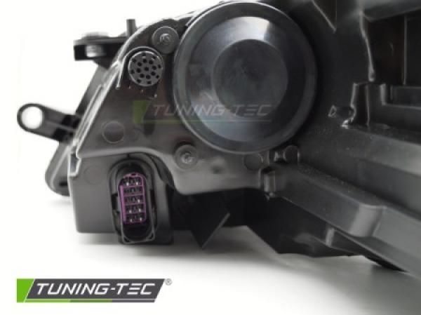 LED Upgrade Design Tagfahrlicht Scheinwerfer Set für VW Jetta 6 (VI) 11-18 schwarz