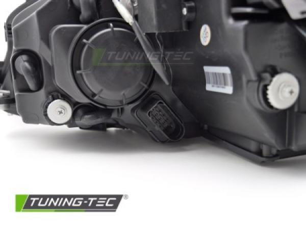 Voll-LED Upgrade Design Tagfahrlicht Scheinwerfer Set passend für VW Golf 7 12-17 schwarz / chrom mit dynamischem LED Blinker