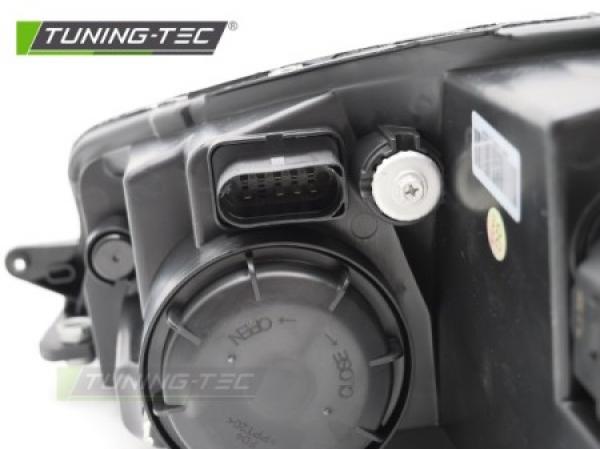 Upgrade Design LED Tagfahrlicht Scheinwerfer Set passend für VW Golf 7 Facelift 19-19 schwarz / chrom mit dynamischem LED Blinker