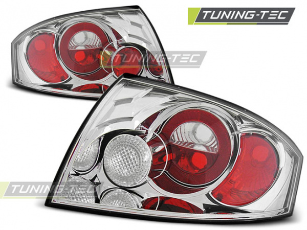 Upgrade Design Rückleuchten für Audi TT 8N 99-06 chrom