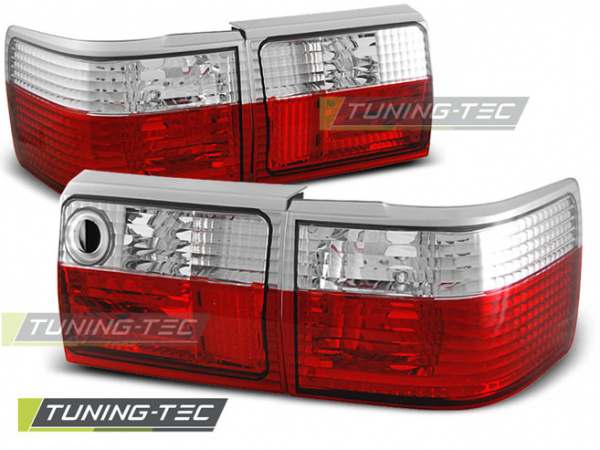 Upgrade Design Rückleuchten für Audi 80 B4 /B3 Avant 91-96 / 86-91 rot/klar