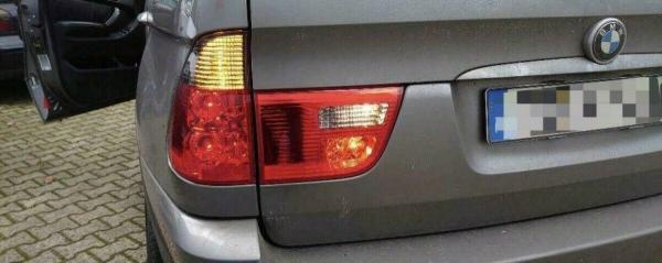 Upgrade Design Rückleuchten für BMW X5 E53 99-06 rot/rauch