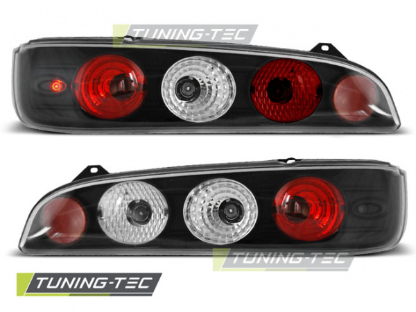 Upgrade Design Rückleuchten für Fiat Seicento (600) 98-10 schwarz