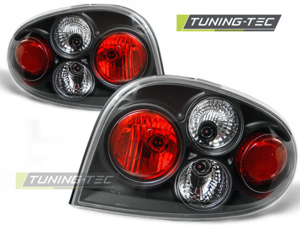 Upgrade Design Rückleuchten für Renault Megane Coach/Cabrio/Coupe 99-02 schwarz
