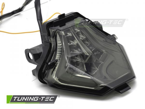 Voll LED Upgrade Design Rückleuchte passend für YAMAHA YZF-R25 / R3 / MT-07 14-19 schwarz/rauch