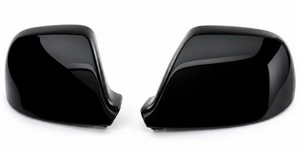 Upgrade Design Spiegelkappen Set passend für VW T5 03-09 / T5 GP (Facelift) 10-15 Hochglanz schwarz