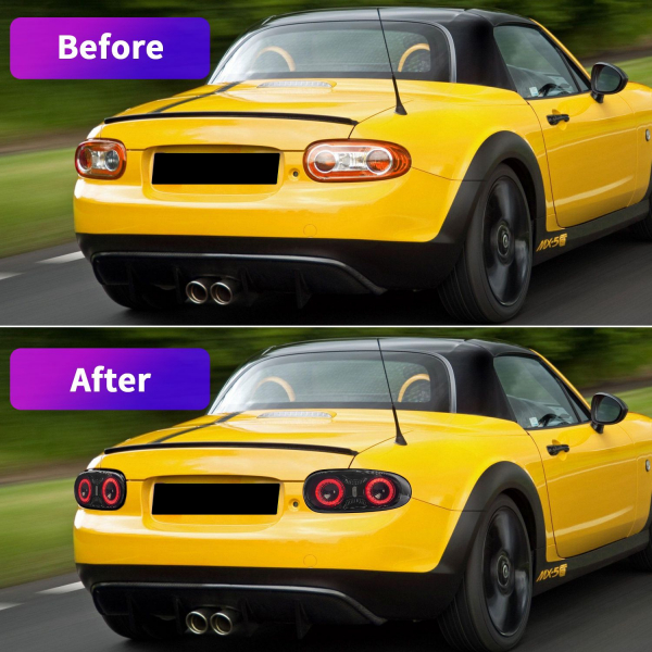 VOLL LED Upgrade Design Rückleuchten Set für Mazda MX5 NC2/NC3 08-15 schwarz