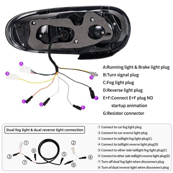VOLL LED Upgrade Design Rückleuchten Set für Mazda MX5 NC2/NC3 08-15 schwarz